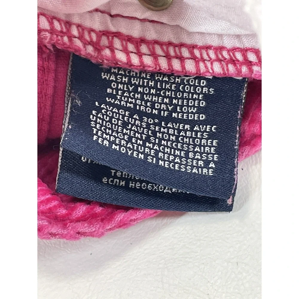 Ralph Lauren‎ Corduroy Pants Girls Size 6 Hot Pink